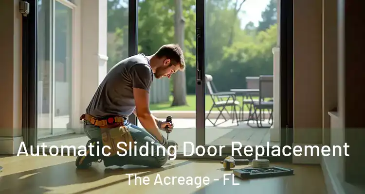 Automatic Sliding Door Replacement The Acreage - FL