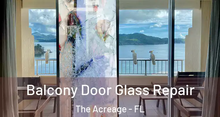 Balcony Door Glass Repair The Acreage - FL