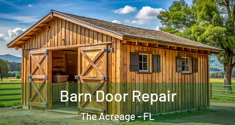 Barn Door Repair The Acreage - FL