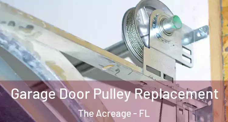 Garage Door Pulley Replacement The Acreage - FL