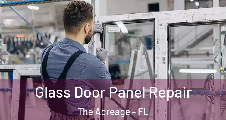 Glass Door Panel Repair The Acreage - FL