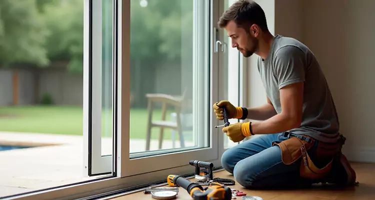 Sliding Glass Door Panel Repair in The Acreage, FL