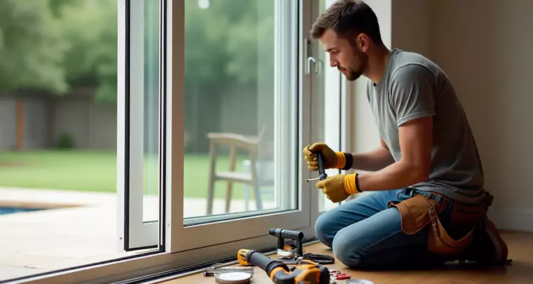 Squeaky Sliding Patio Doors in The Acreage, FL