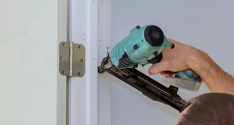 Bathroom Stall Door Hinge Repair in The Acreage, FL