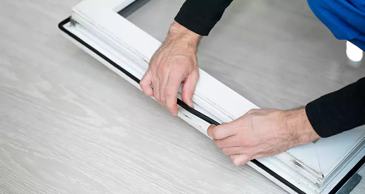 Garage Door Trim Seal Repair in The Acreage, FL