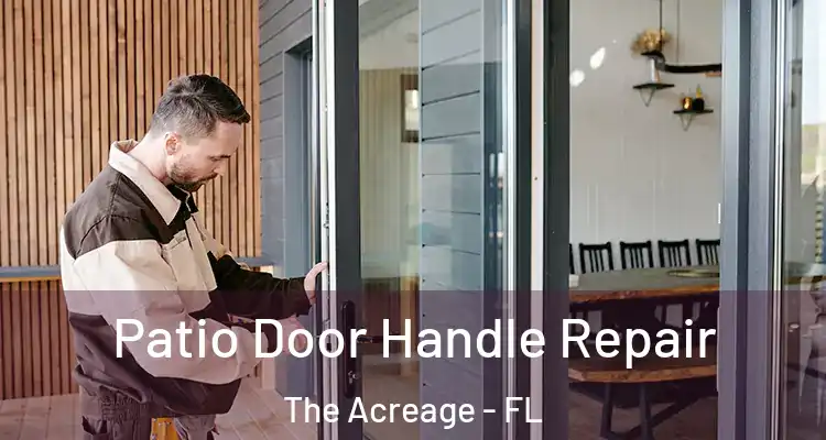 Patio Door Handle Repair The Acreage - FL