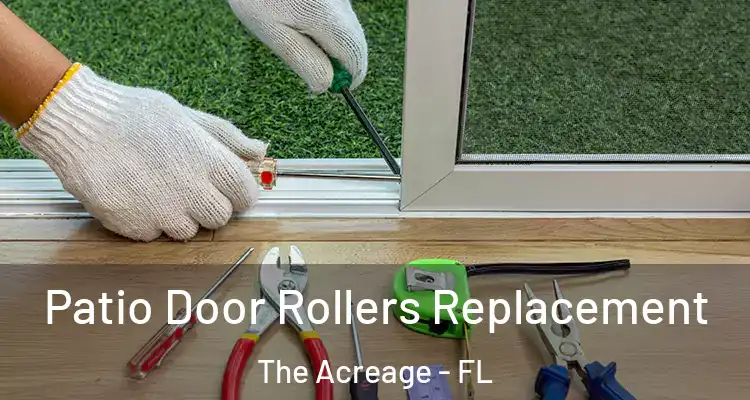 Patio Door Rollers Replacement The Acreage - FL