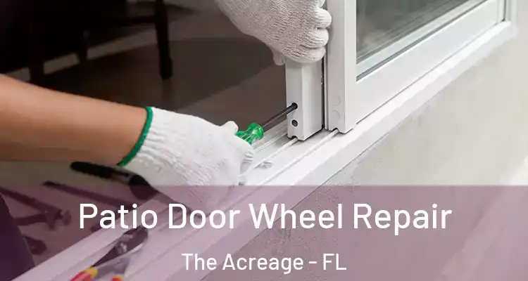 Patio Door Wheel Repair The Acreage - FL