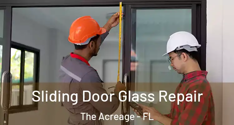 Sliding Door Glass Repair The Acreage - FL