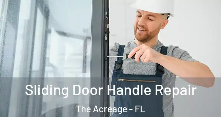 Sliding Door Handle Repair The Acreage - FL