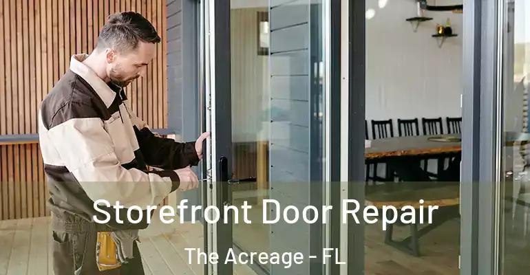 Storefront Door Repair The Acreage - FL